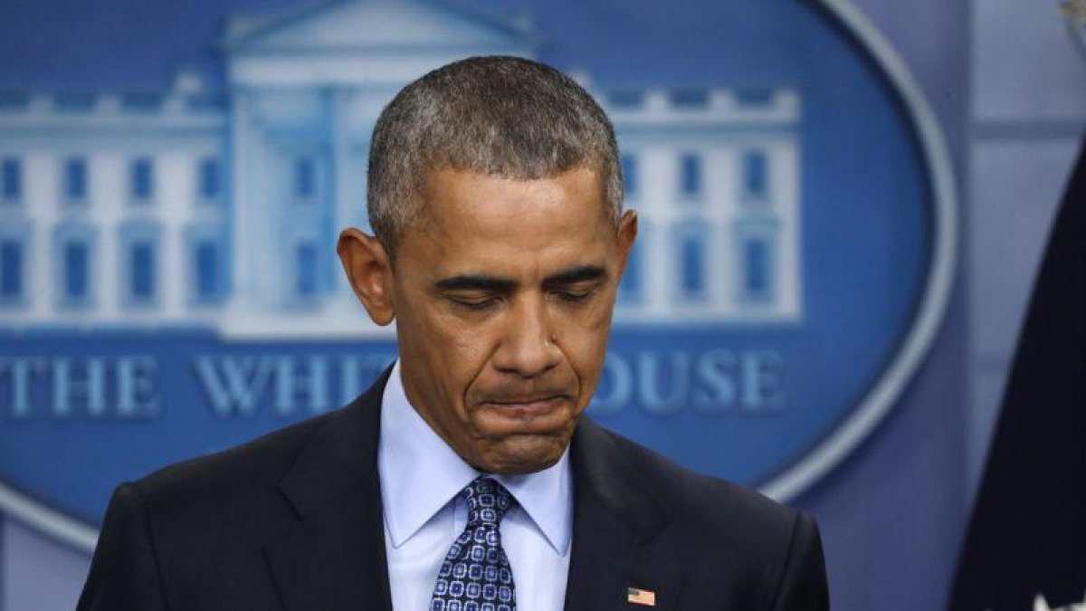 Barack Obama en su última rueda de prensa como presidente de EEUU, este miércoles.-AP / PABLO MARTÍNEZ MONSIVAIS
