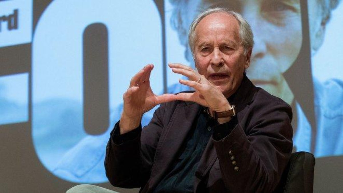 El escritor estadounidense Richard Ford, este viernes en Barcelona.-EFE