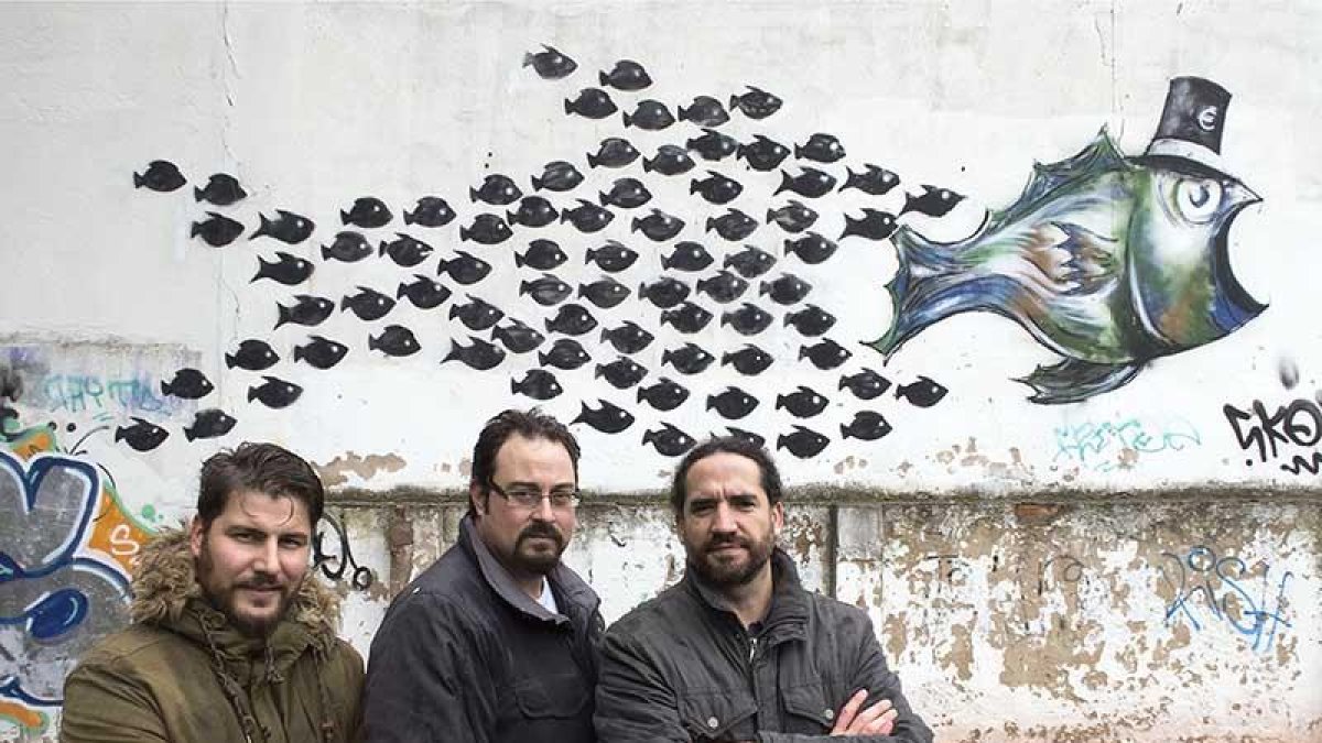 Ricardo Ordóñez, Santi Otero y Tomás Alonso.-S.O., T.A. y R.O.