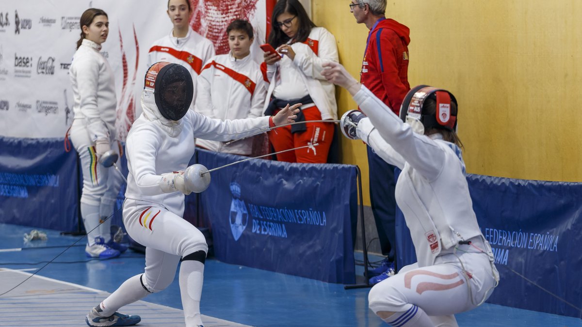 Alejandra Rodríguez durante la Copa celebrada en el Talamillo. SANTI OTERO