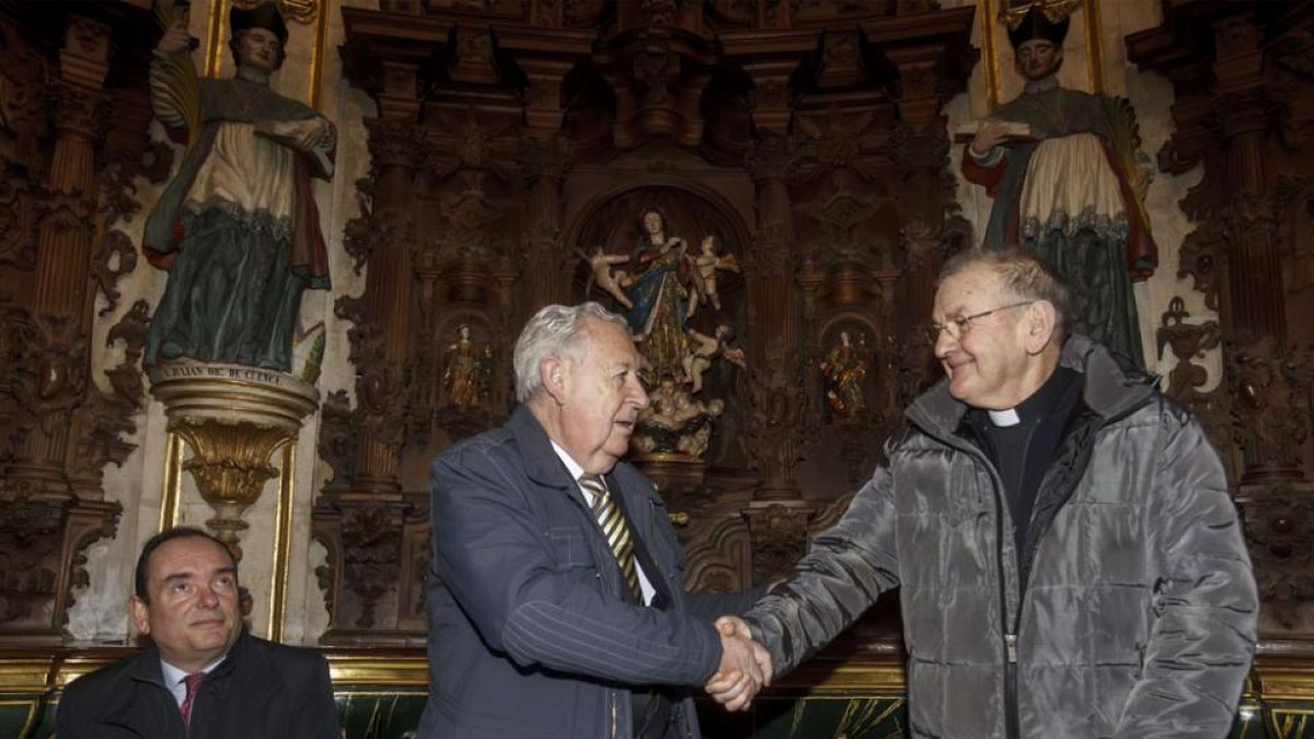 Ramón Sobremonte, Pedro García Romera y Pablo González.-SANTI OTERO