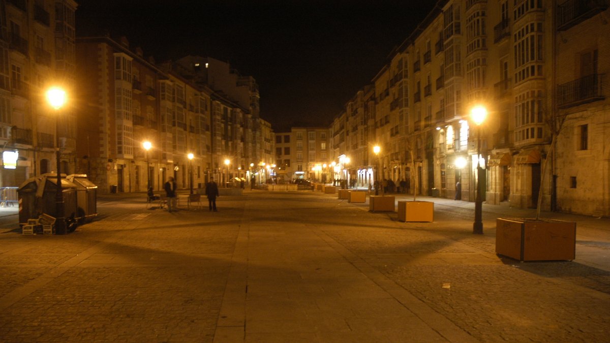 Imagen de la plaza de La Flora. ECB