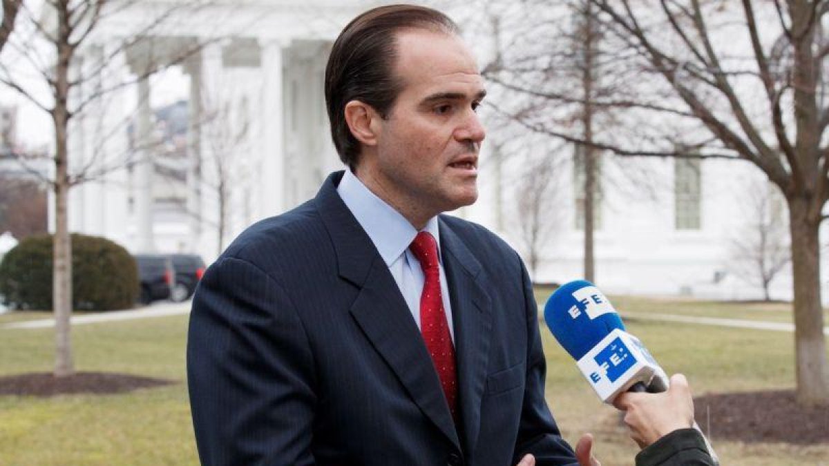 Mauricio Claver-Carone, encargado de Latinoamérica en la Casa Blanca.-EPA