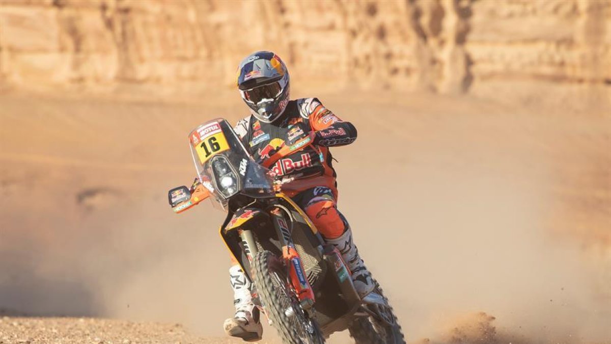 Benavides, en acción.-EFE / EPA / ANDRE PAIN