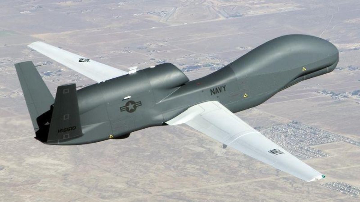 Un dron Global Hawk.-EL PERIÓDICO