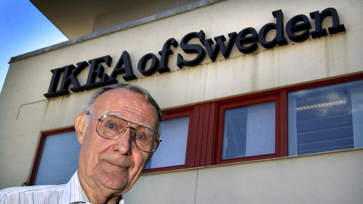 El fundador de Ikea, Ingvar Kamprad, en una foto del 2002.-CLAUDIO BRESCIANNI