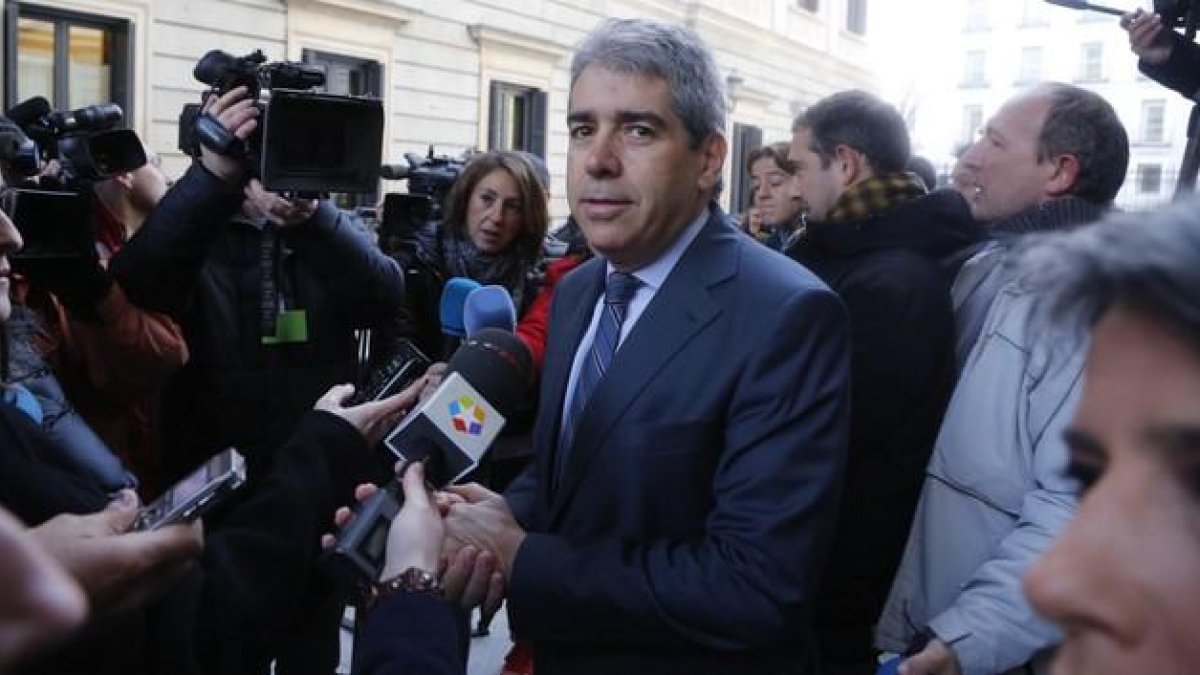 El diputado de Democràcia i Llibertat en el Congreso Francesc Homs.-AGUSTÍN CATALAN