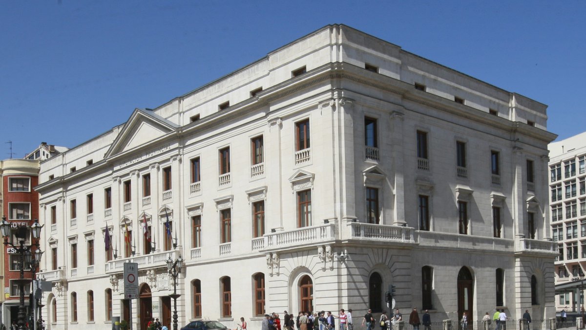 Imagen de la sede de la Diputación de Burgos. ECB