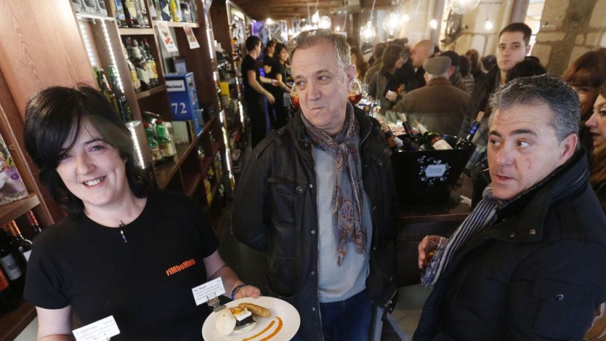 Tapas de uno de los restaurantes participantes en la pasada feria.-RAÚL OCHOA