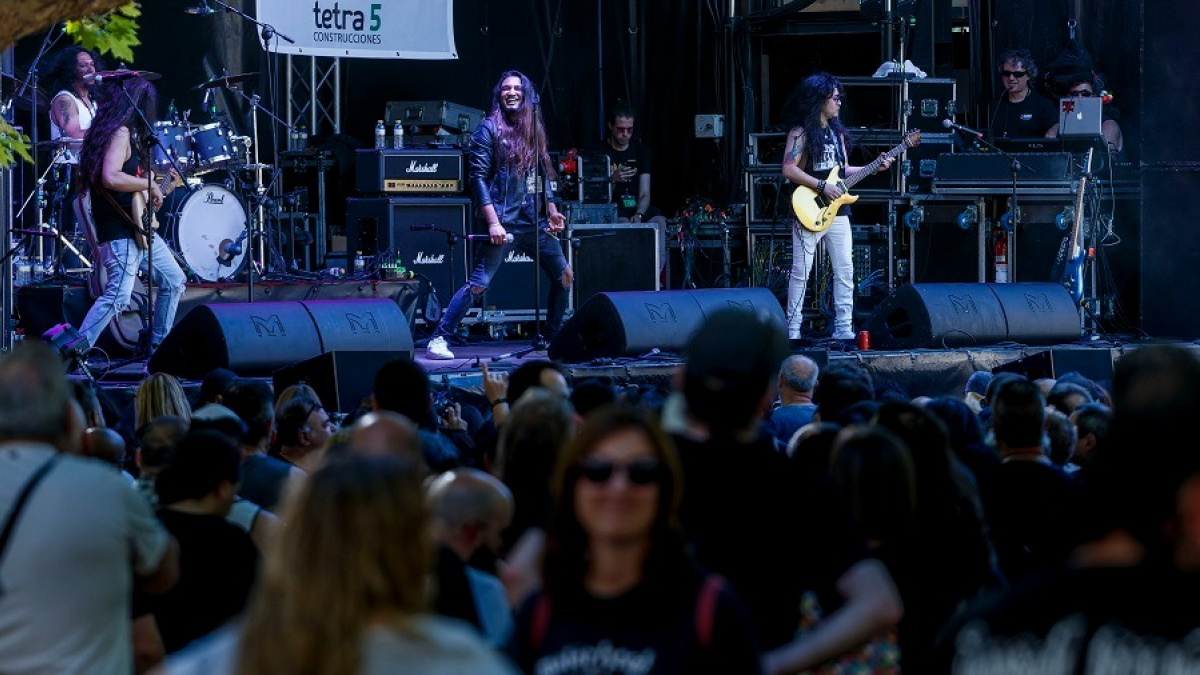 El Zurbarán Rock 2022, todo un ejemplo de civismo según la Policía Local de Burgos. SANTI OTERO