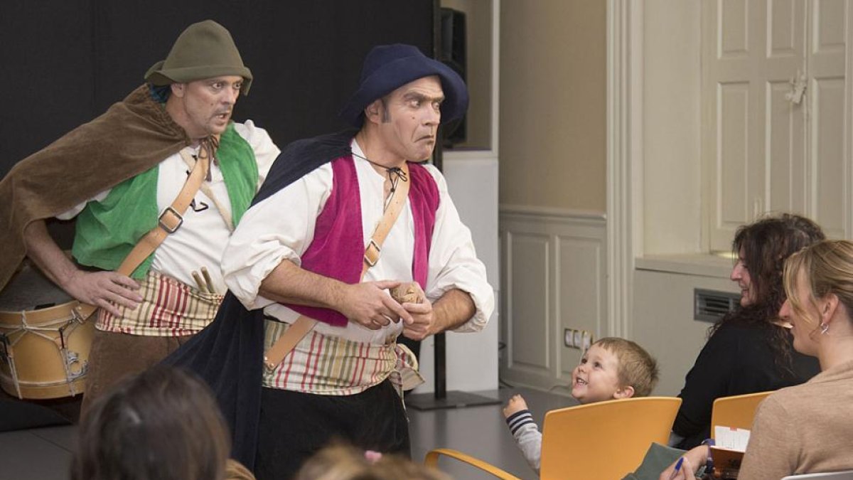 ‘Quijotadas’, el pasado mes de octubre en el Palacio de la Isla.-Ricardo Ordóñez (ICAL)