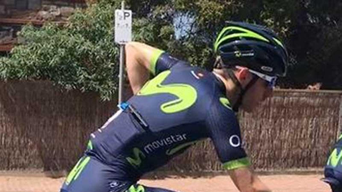Carlos Barbero será uno de los integrantes del Movistar en la Vuelta a Burgos.-
