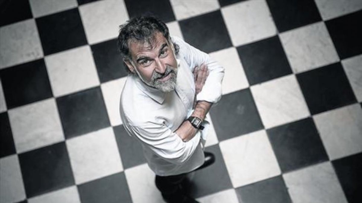 El presidente de Òmnium, Jordi Cuixart.-JOAN CORTADELLAS