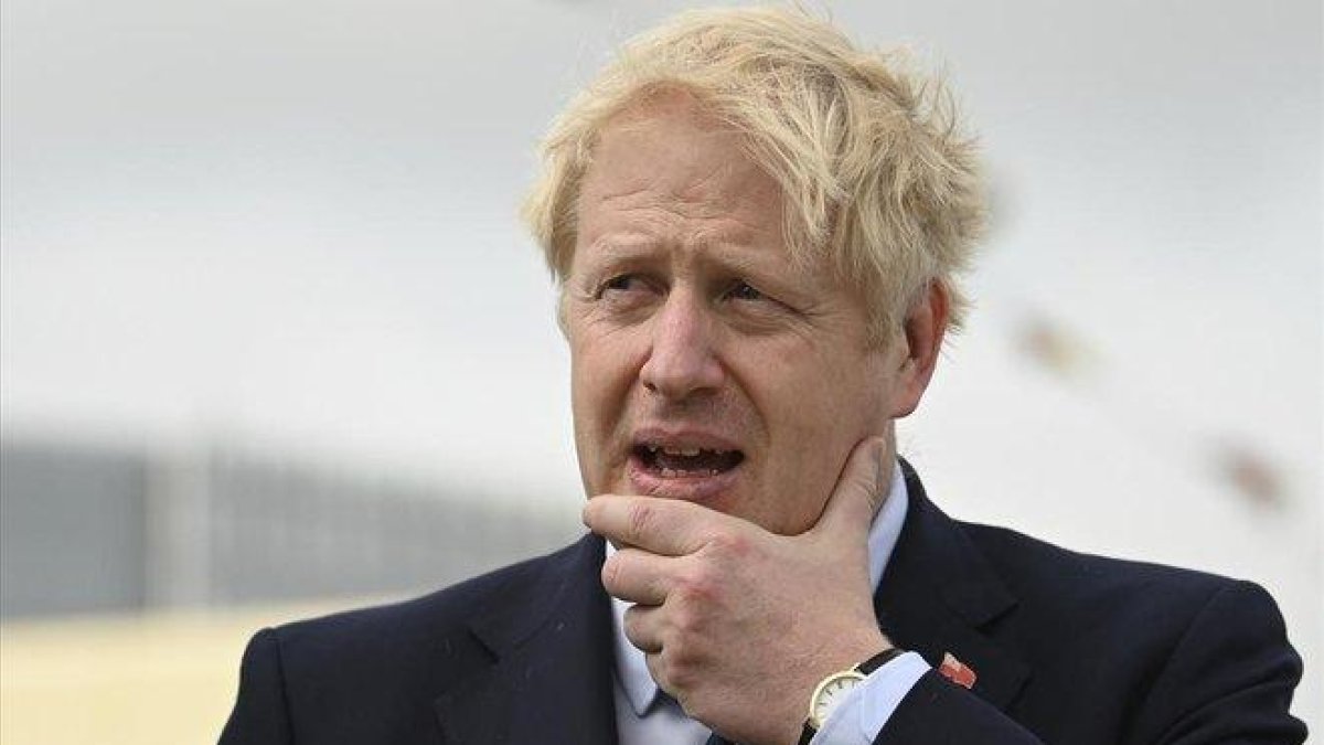 El primer ministro británico, Boris Johnson.-DANIEL LEAL-OLIVAS (AP)