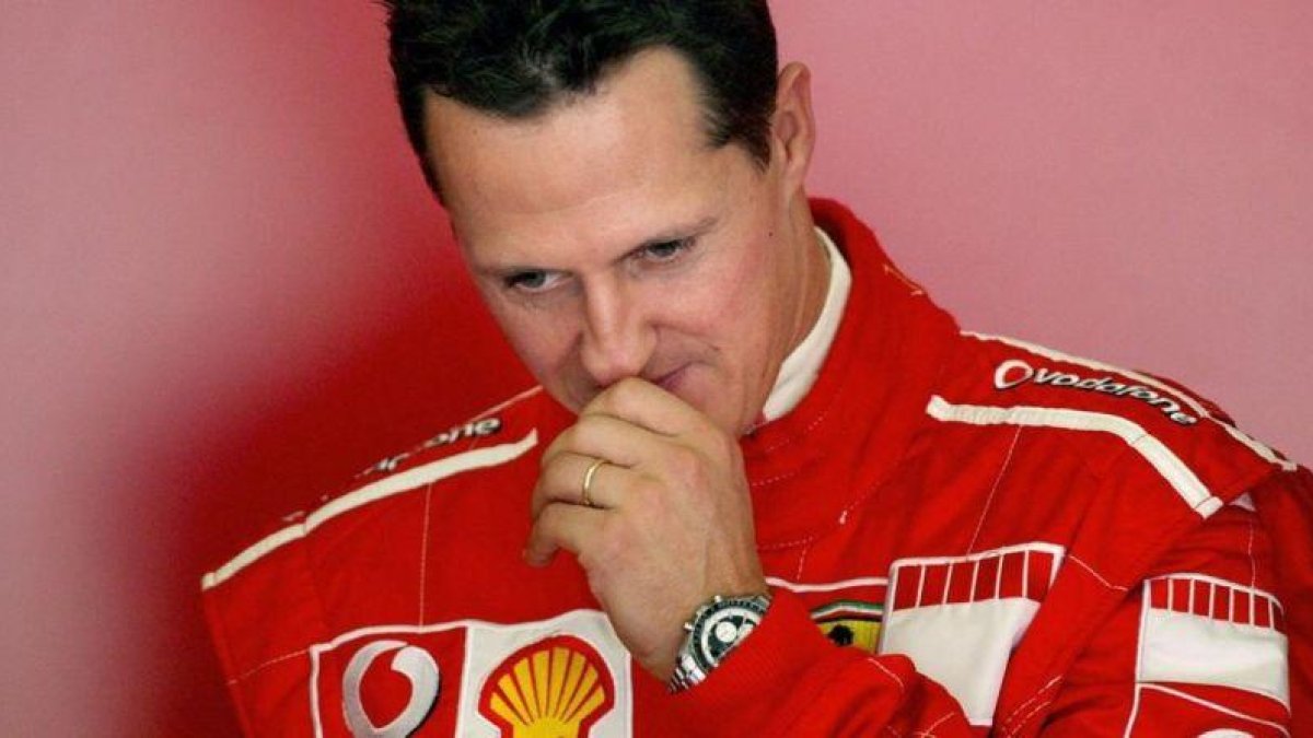 El heptacampeón alemán Michael Schumacher, en una imagen de octubre del 2006.-AFP / JOSÉ LUIS ROCA