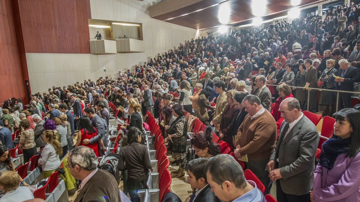 Imagen del Fórum Evolución durante un congreso. RAÚL G. OCHOA