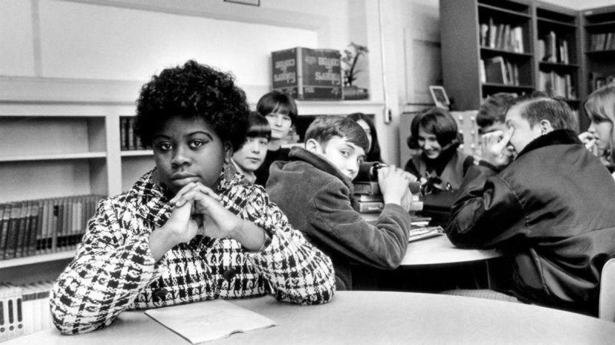 Linda Brown cuando era una niña.-AP