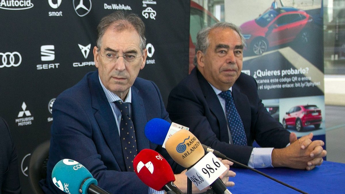 Miguel Ángel Benavente y Fernando Andrés. TOMÁS ALONSO