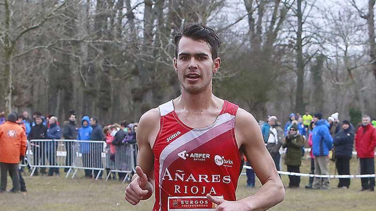 Dani Arce durante una competición en el circuito de Fuente Prior.-RAÚL G. OCHOA