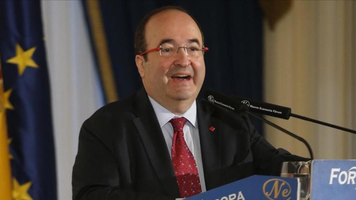 Miquel Iceta, este miércoles en Madrid.-EFE / ZIPI