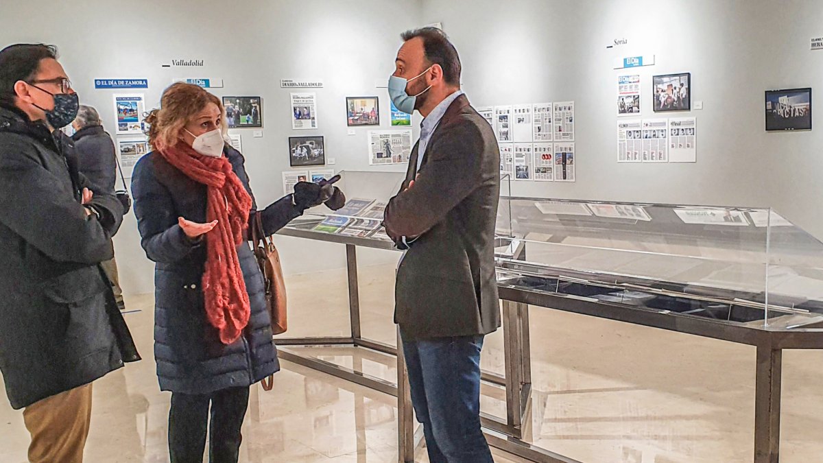 La muestra se puede ver en la Casa de Cultura de Gamonal. L.V.