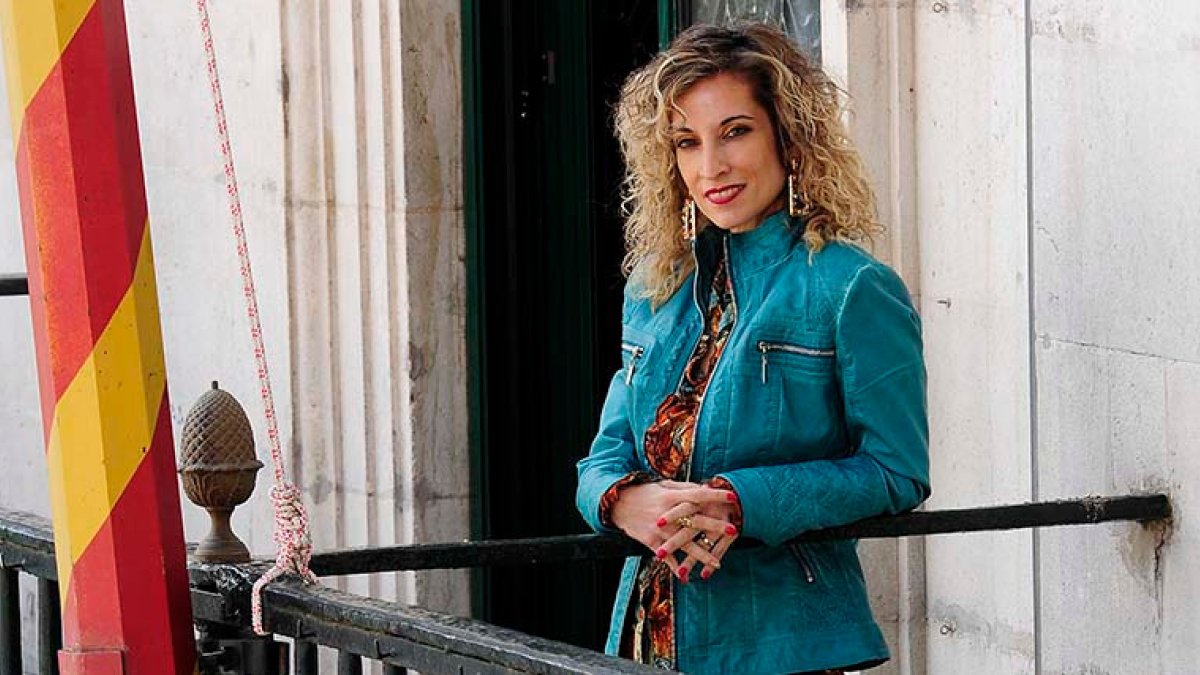 Blanca Carpintero, concejala de Seguridad Ciudadana, Personal y Festejos en el Ayuntamiento de Burgos. / ISRAEL L. MURILLO