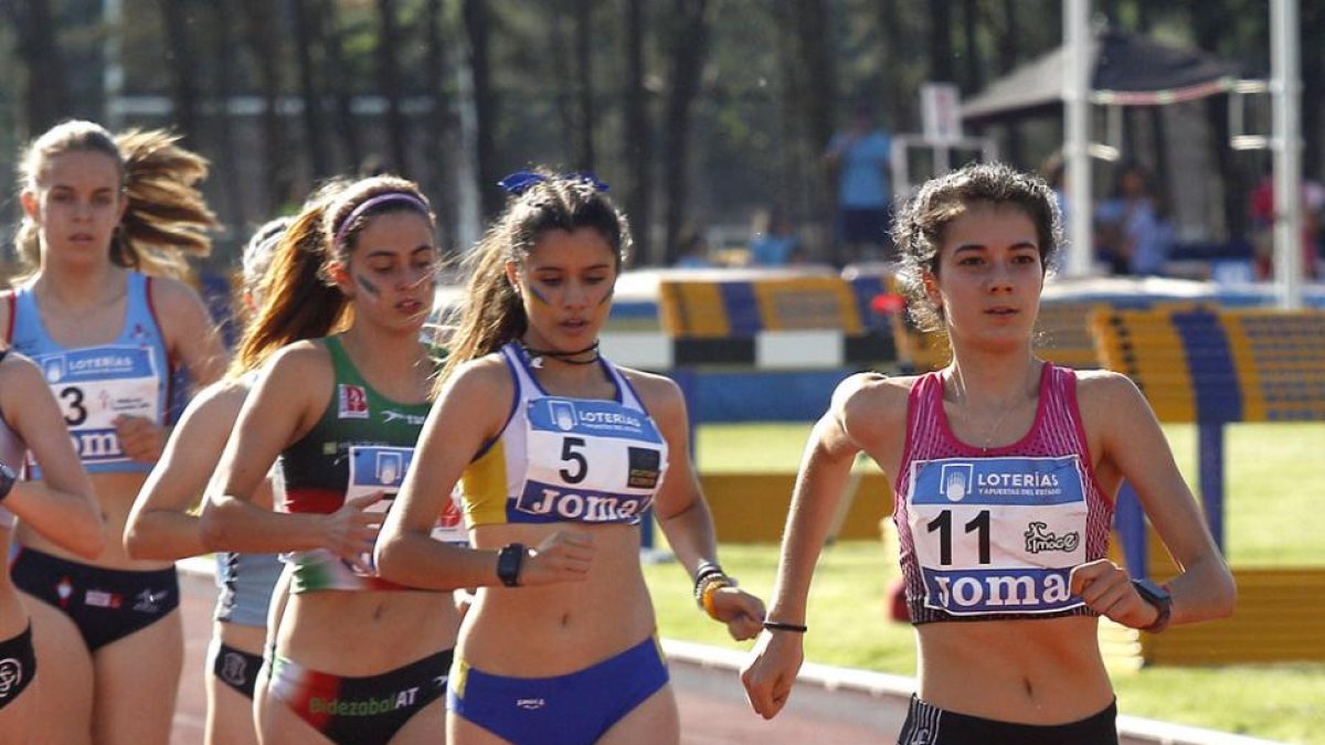 Marina Peña dio el triunfo al Image FDR en los 5 kilómetros marcha.-Santi Otero