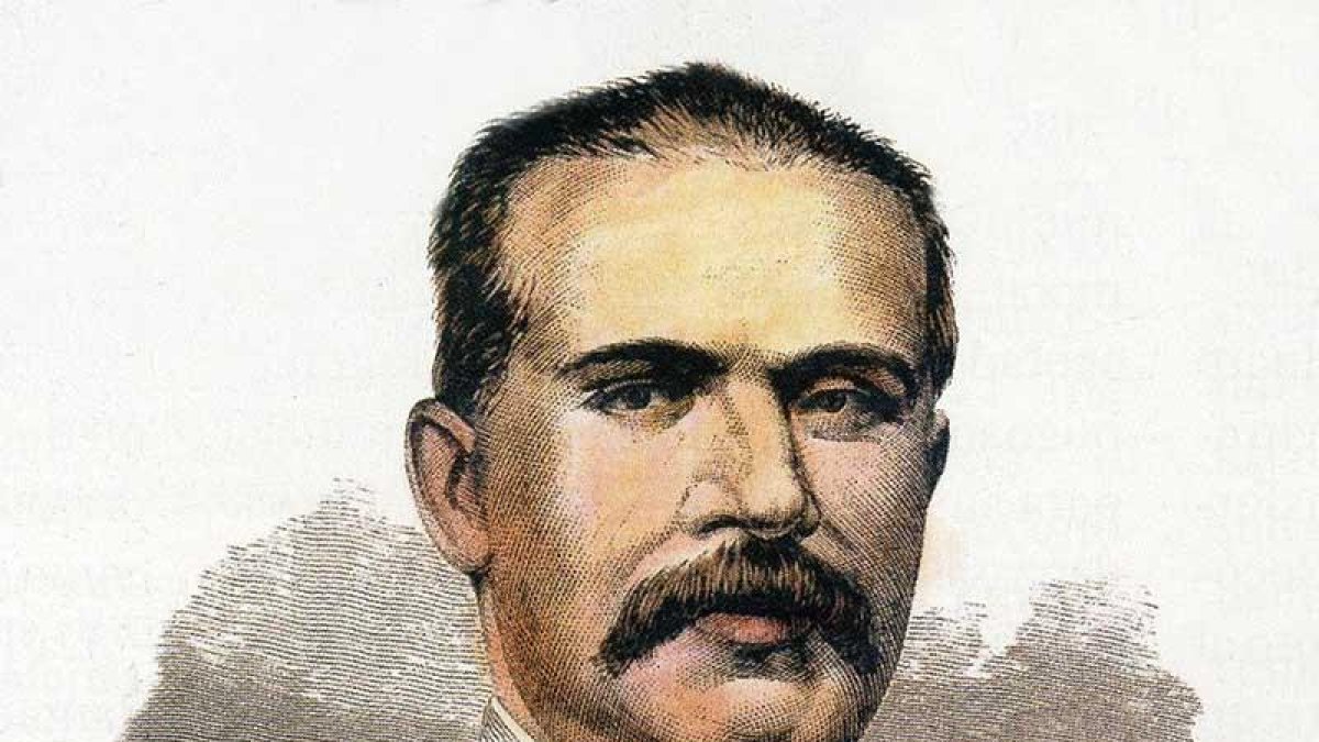 Retrato de Isidoro Gutiérrez de Castro colgado en Twitter por el Archivo Municipal.-