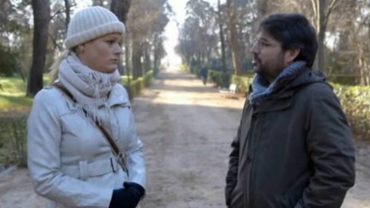 Zaida Cantera con Jordi Évole en el programa de este domingo.-Foto: ATRESMEDIA