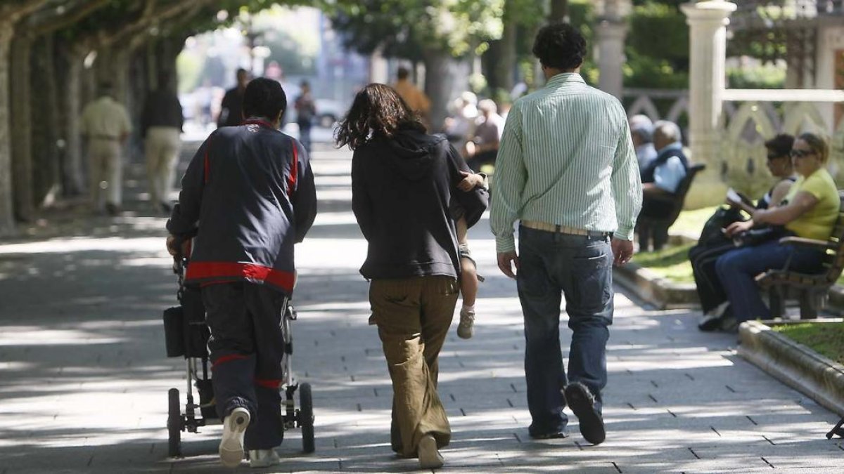 Burgos tiene 2.000 jóvenes activos, la cifra ha bajado en 1.400 personas desde principios de año .-I.L.M.