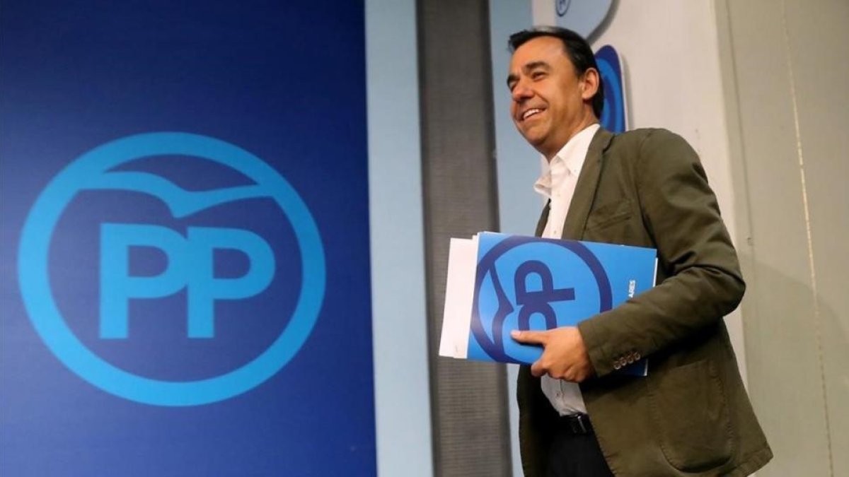 El coordinador general del PP, Fernando Martínez-Maillo.-JUAN MANUEL PRATS