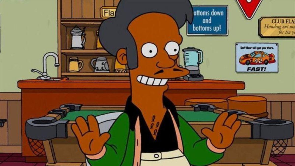 Apu, en un episodio de Los Simpson.-EL PERIÓDICO