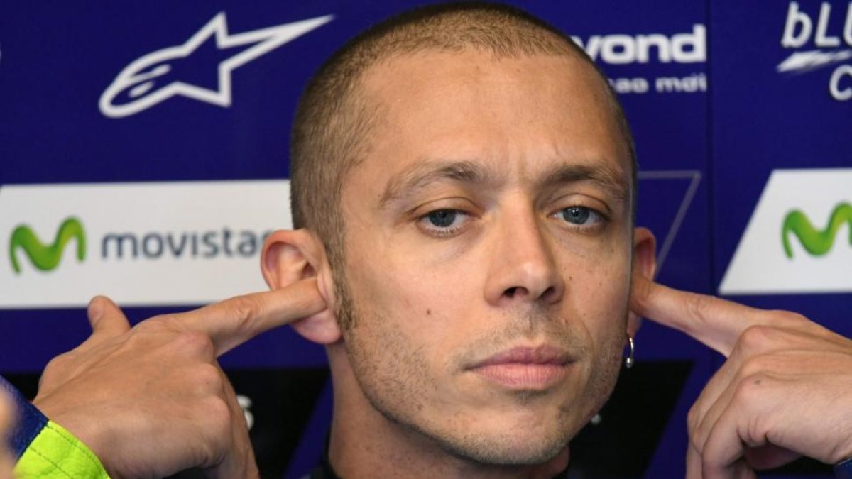 Valentino Rossi, en Le Mans.-AFP / JEAN-FRANCOIS MONIER