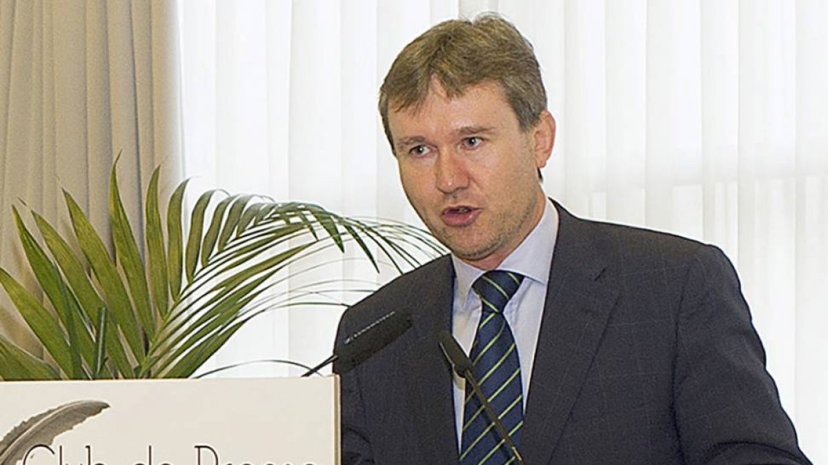 EL alcalde de Burgos, Javier Lacalle.-ISRAEL L. MURILLO