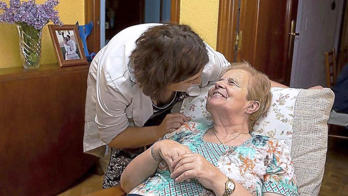 Imagen de atención a domicilio.