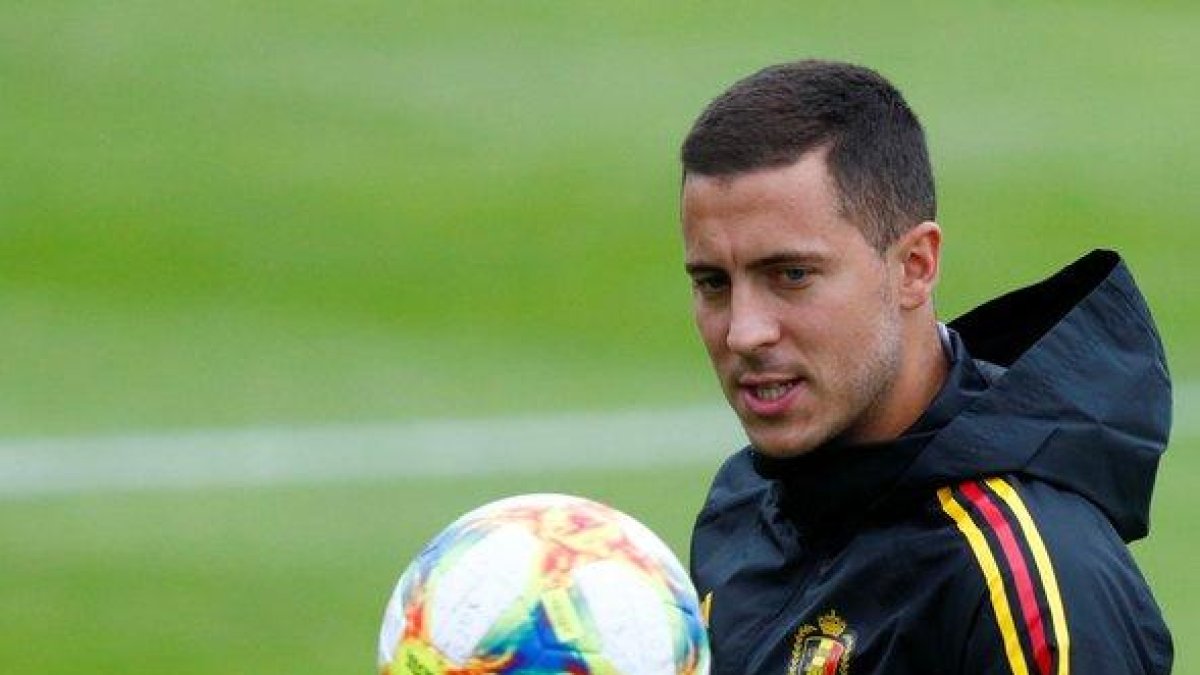 Eden Hazard, nuevo jugador del Real Madrid.-