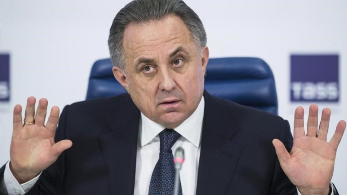 Vitali Mutkó, ministro de Deportes ruso.-AP / PAVEL GOLOVKIN