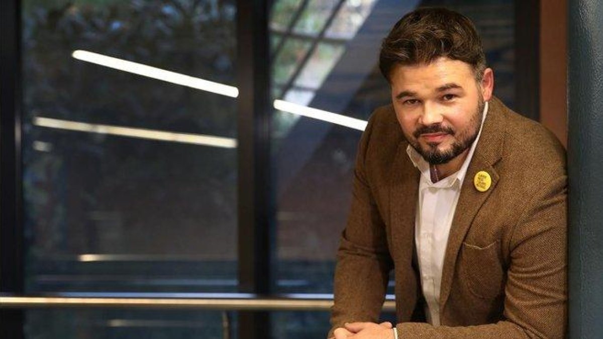 Gabriel Rufián.-EL PERIÓDICO