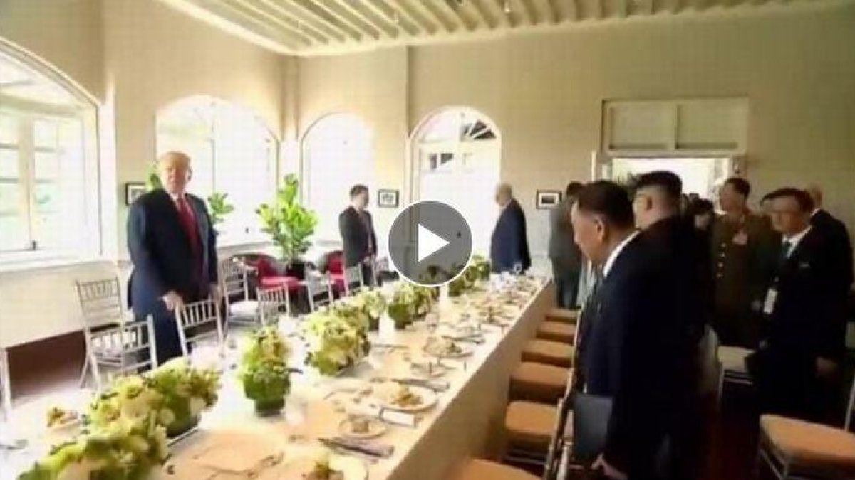 Broma de Trump a Kim que a este no le hace ninguna gracia.-/ PERIODICO