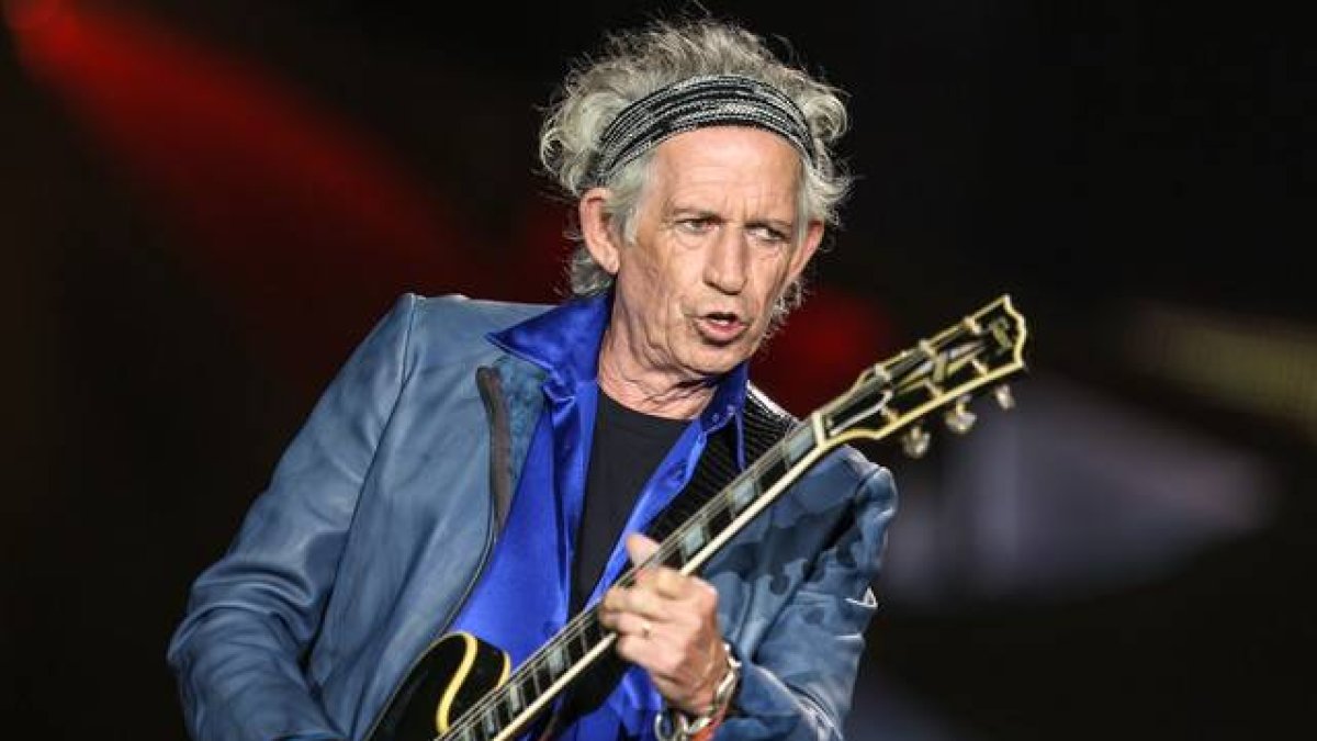Keith Richards en una foto de archivo en el Rolling Stones Zip Code Tour en San Diego-AP