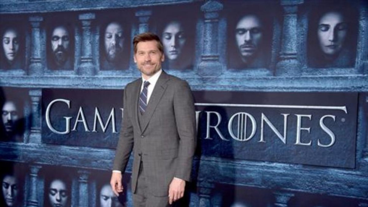 El actor Nikolaj Coster-Waldau, que encarna a Jaime Lannister en Juego de tronos.-