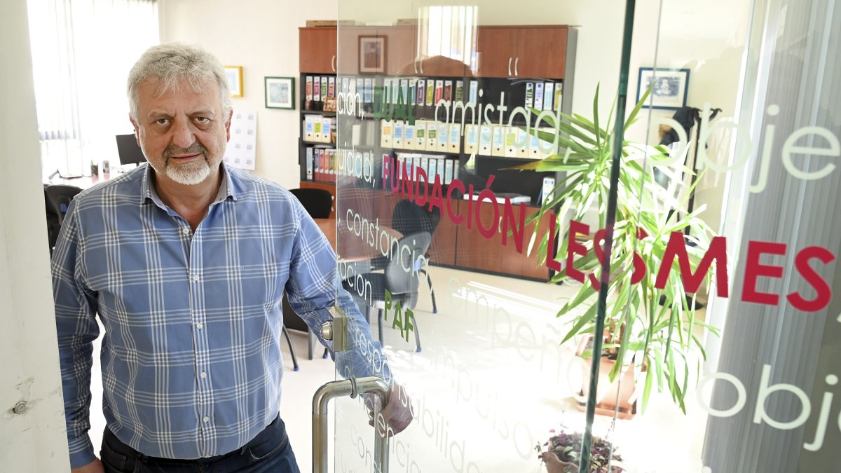 Miguel Santos, presidente de la Fundación Lesmes. ICAL