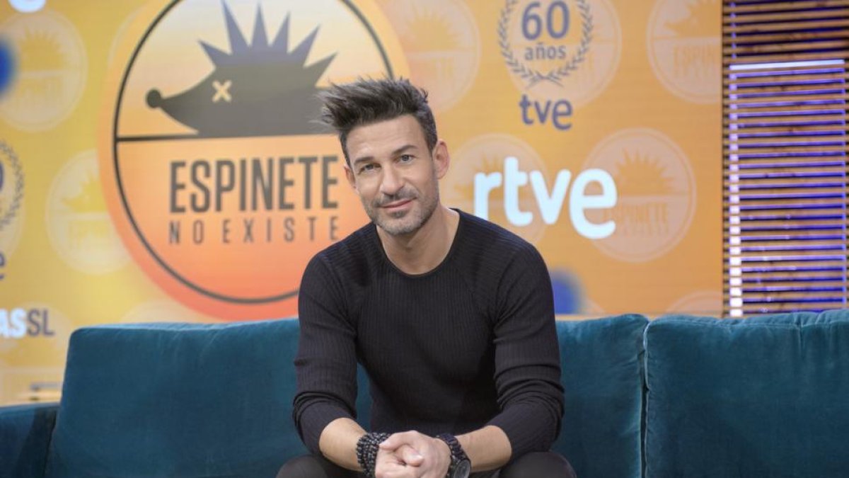 El humorista Eduardo Aldán, presentador del nuevo porgrama de TVE-1 'Espinete no existe'.-TVE
