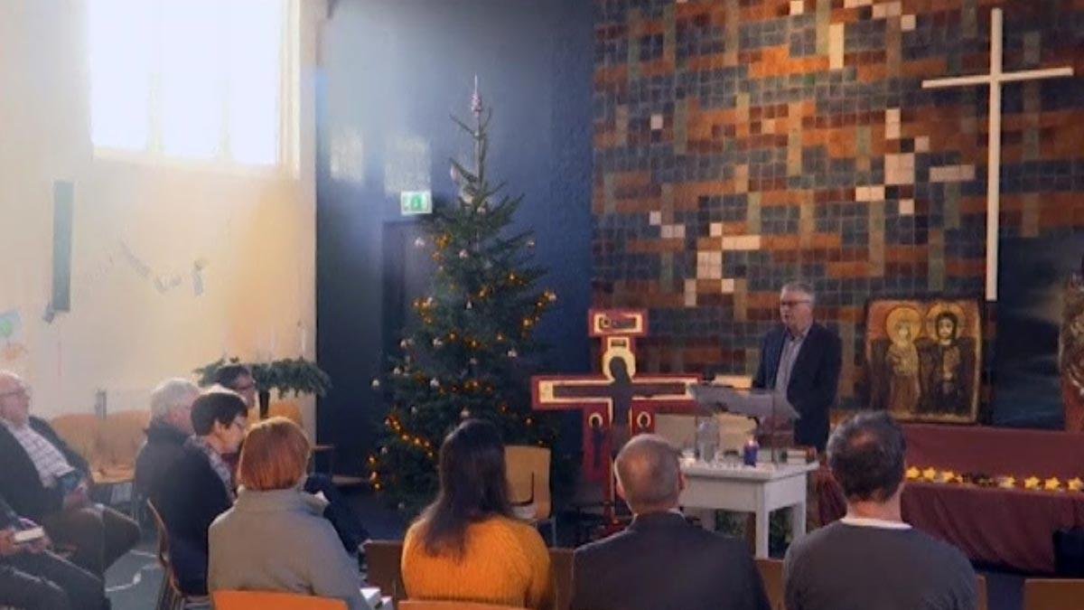 Iglesia donde se realizan los oficios-