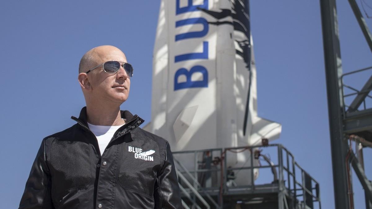 Además de Amazon, Jeff Bezos es el fundador de la empresa de turismo espacial Blue Origin. /-HO (AFP)