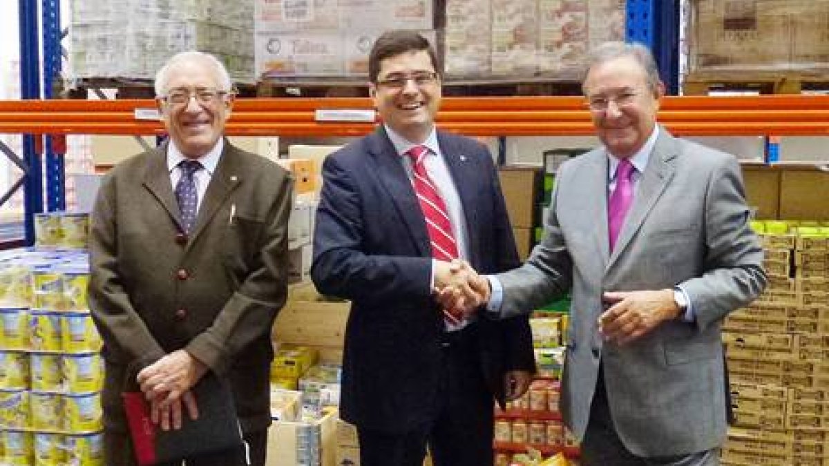 Miguel Ángel López, Javier García y José Luis Herrero-ECB