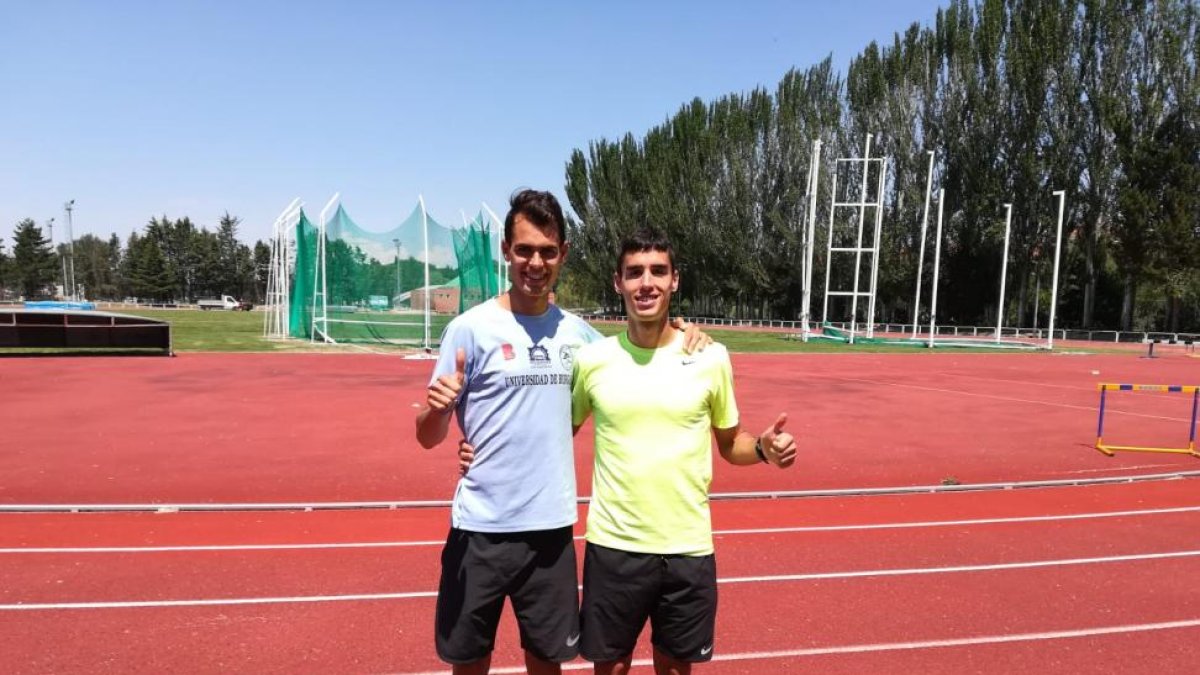Los atletas burgaleses Dani Arce (UBU) y Jesús Gómez (Nike) entrarán en acción el miércoles 27-ECB