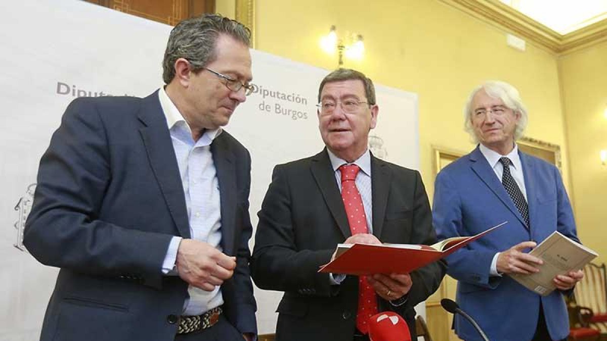 Jose Mª Chomón, César Rico y Miguel Ángel Moreno.-R. OCHOA