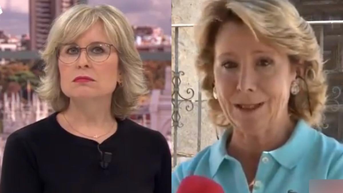 María Rey y Esperanza Aguirre. /-PERIODICO