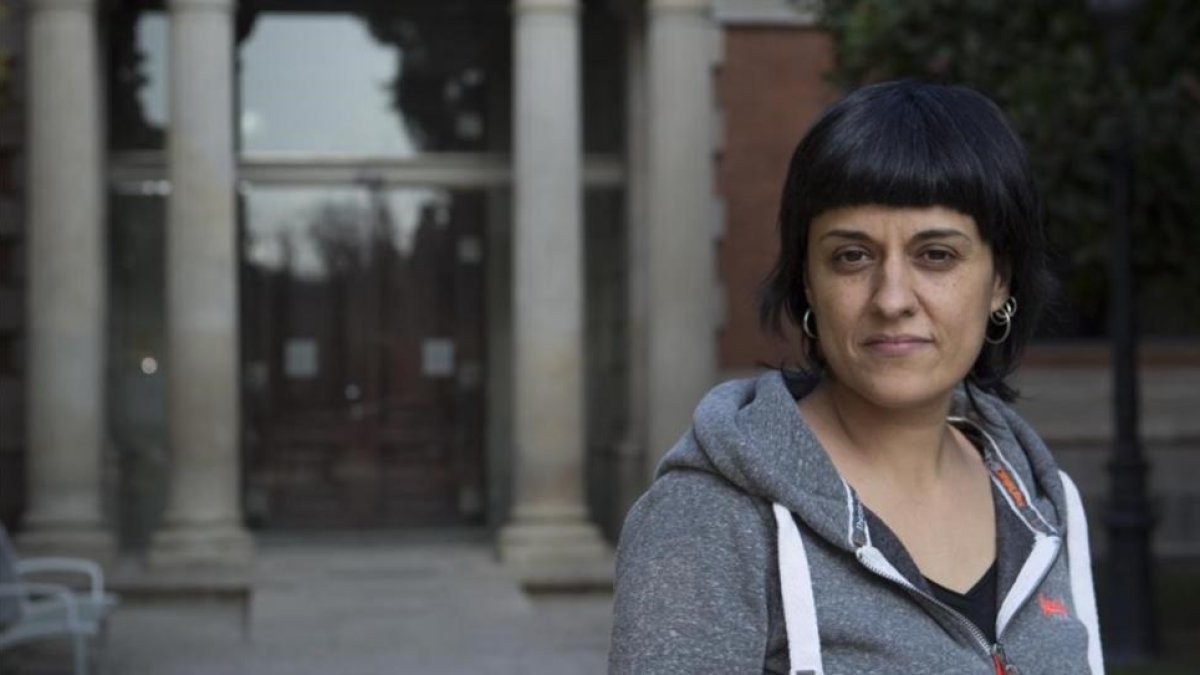 Anna Gabriel, en enero.-ALBERT BERTRAN